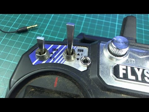 Headphone jack mod for FlySky FS-i6 - UCTXOorupCLqqQifs2jbz7rQ