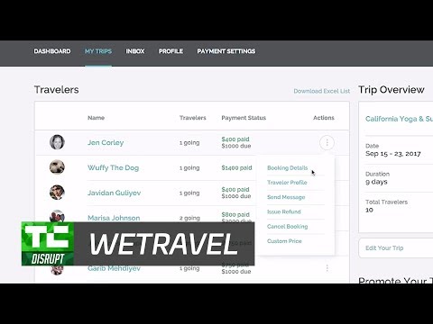 WeTravel Payments Platform | Disrupt SF 2017 - UCCjyq_K1Xwfg8Lndy7lKMpA