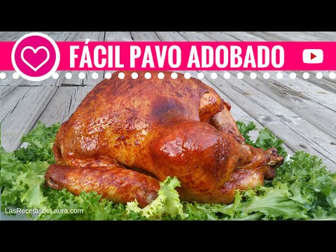 Como preparar PAVO AL HORNO -Jugoso y tierno- Pavo Adobado - Mexican Oven Roasted Turkey - UCbtJ9-FGxyT76V5ebEDNhgg