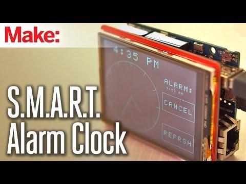 Weekend Projects - S.M.A.R.T. Alarm Clock - UChtY6O8Ahw2cz05PS2GhUbg