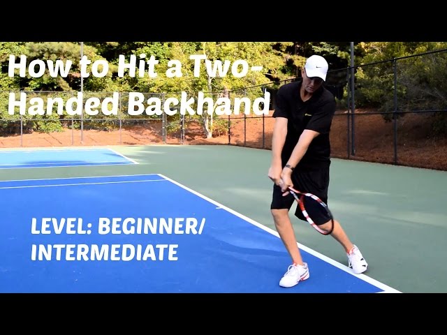 How to Perform a Backhand in Tennis