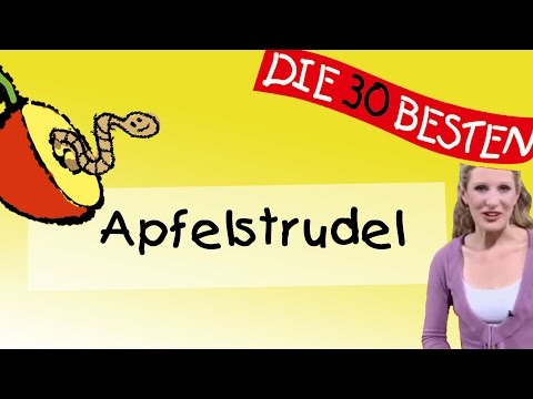 Apfelstrudel  - Anleitung zum Bewegen || Kinderlieder