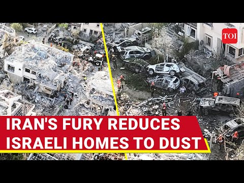Iran Goes Ballistic: Drone Footage Shows How Tehran Flattened Israeli City With 200 Missiles - UCckHqySbfy5FcPP6MD_S-Yg