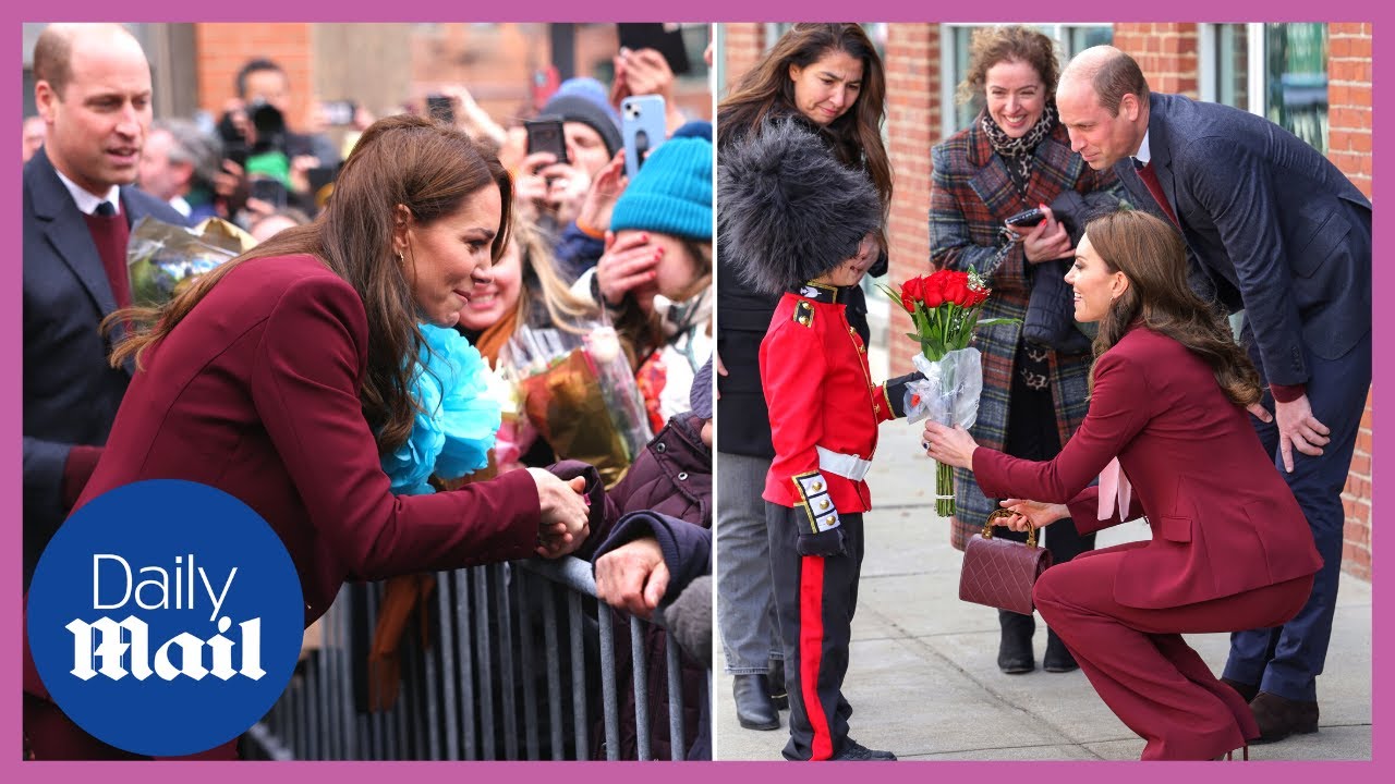 Americans lose their minds meeting Kate Middleton and Prince William during Boston trip