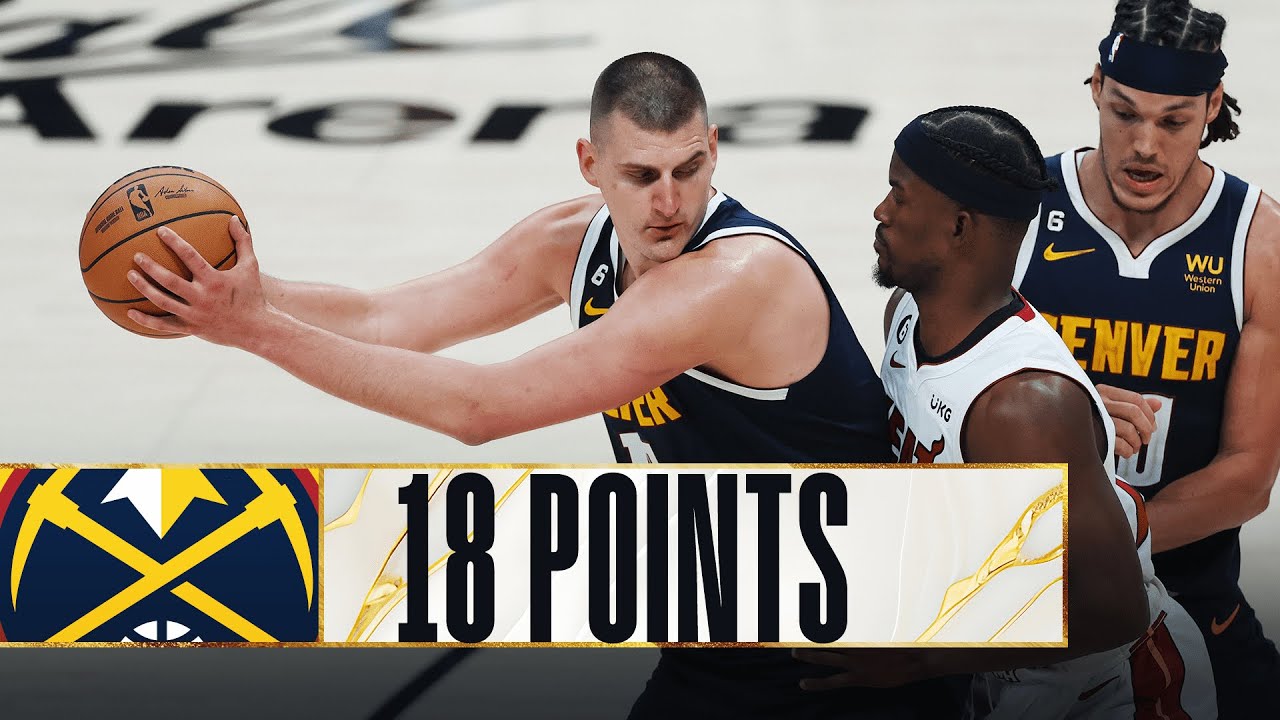 Nikola Jokic Drops 18 points in the 3rd Q! |#NBAFinals presented by YouTube TV