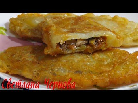 Шницели капустные с грибами ( постные )  /Schnitzels cabbage with mushrooms (lean) - UC_C5Vm1gvOBo8vlSYY4MnmA