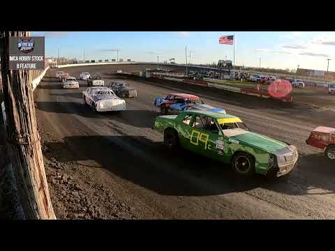 Hobby Stock Features | Interstate Speedway | 4-30-2023 - dirt track racing video image