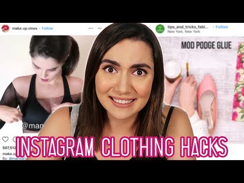 Trying Clickbait Clothing "Hacks" From Instagram - UCbAwSkqJ1W_Eg7wr3cp5BUA