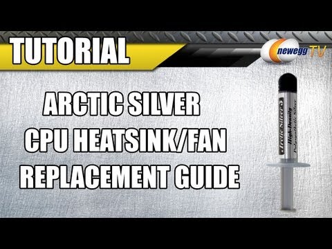 Newegg TV: Arctic Silver CPU Heatsink/Fan Replacement Guide - UCJ1rSlahM7TYWGxEscL0g7Q