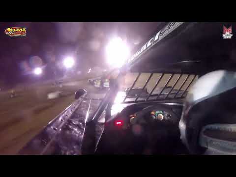 #25S Shannon Phillips - Cash Money Late Model - 7-22-2023 Nevada Speedway - In Car Camera - dirt track racing video image