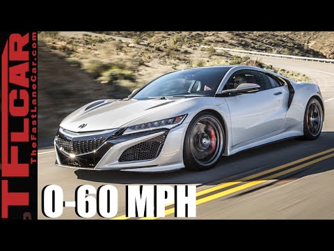 2017 Acura NSX 0-60 MPH with & without Launch Control Review: You Time It! - UC6S0jAvcapqJ48ZzLfva12g