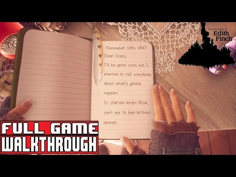 What Remains of Edith Finch Gameplay Walkthrough Part 1 FULL GAME - No Commentary - UCm4WlDrdOOSbht-NKQ0uTeg