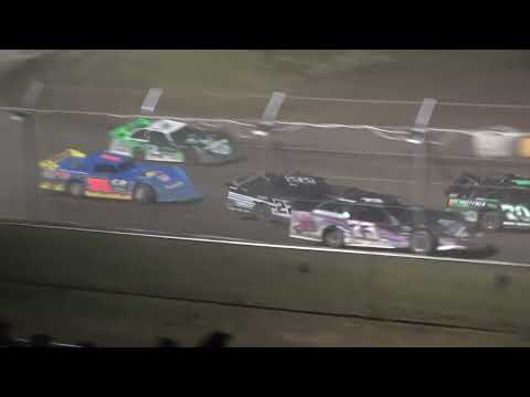 Late Model Feature - Cedar Lake Speedway 06/16/2023 - dirt track racing video image