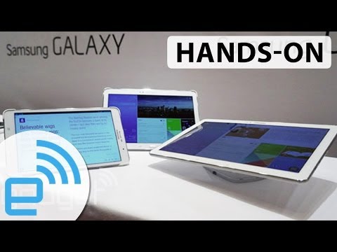 Samsung Galaxy Tab Pro lineup at CES 2014 | Engadget - UC-6OW5aJYBFM33zXQlBKPNA