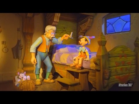 [4K] Tokyo Disneyland Pinocchio Ride - Pinocchio's Daring Journey - UCbDGvfJHf0r_WjS9voB8POA