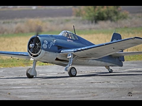 RC Grumman F6F Hellcat (Competition Scale Ziroli) Flight at Gilman Springs USSM Qualifier RC Airshow - UC5q8ss88jxwMlHf_A-XZGlA