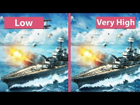 World of Warships Beta – Low vs. Very High Graphics Comparison [60fps][FullHD] - UCy1-UfHBaFlQHDLNU9lYiyQ