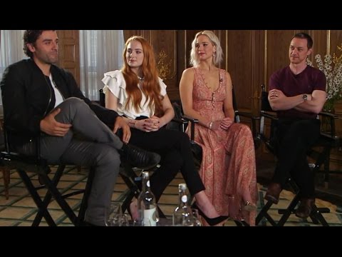 'X-Men: Apocalypse': Jennifer Lawrence, Oscar Isaac, James Mcavoy, Sophie Turner Interview - UCH1oRy1dINbMVp3UFWrKP0w