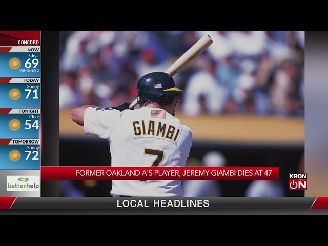 Jeremy Giambi: A Baseball Player Who Is Halal