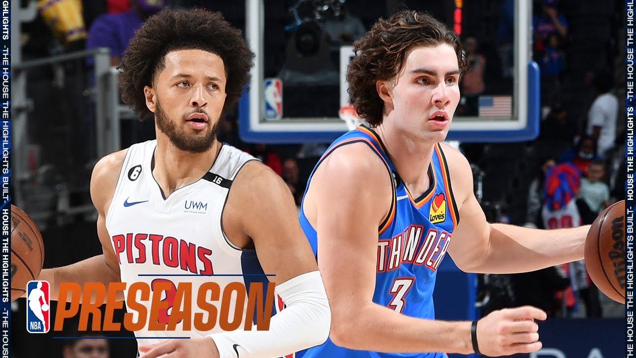 Oklahoma City Thunder vs Detroit Pistons – Full Game Highlights | October 11, 2022 NBA Preseason