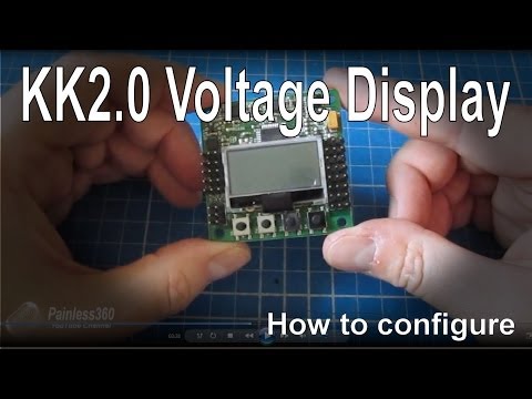 How to setup the KK2.0 board to show the battery voltage (LIPO) - UCp1vASX-fg959vRc1xowqpw