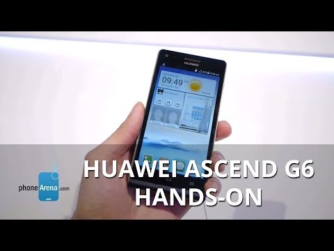 Huawei Ascend G6 hands-on: it has a premium look, but a cheap feel - UCwPRdjbrlqTjWOl7ig9JLHg