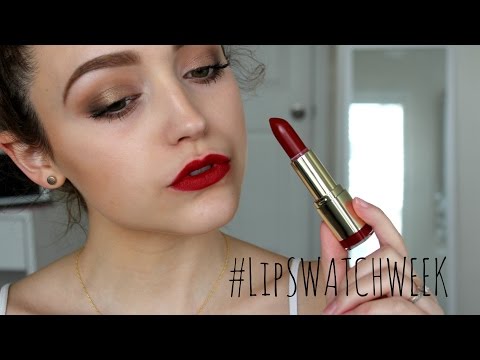 Milani Colorstatement Moisture Matte Lipsticks- Lip Swatches/ Review | #LipSwatchWeek - UC8v4vz_n2rys6Yxpj8LuOBA