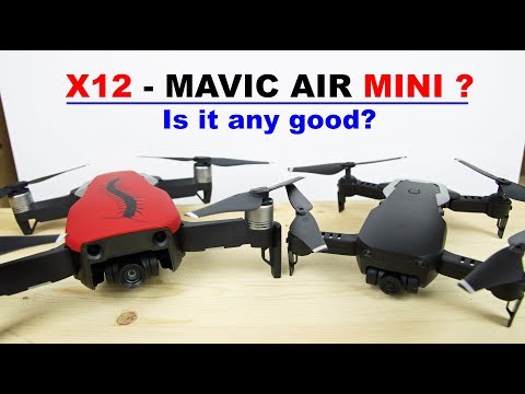 X12 Drone - Is this the MAVIC AIR MINI? - UCm0rmRuPifODAiW8zSLXs2A