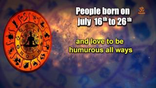 Basic Characteristics of people born between July 16th to July 26th