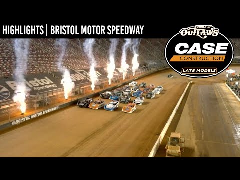 World of Outlaws CASE Late Models at Bristol Motor Speedway April 29, 2022 | HIGHLIGHTS - dirt track racing video image