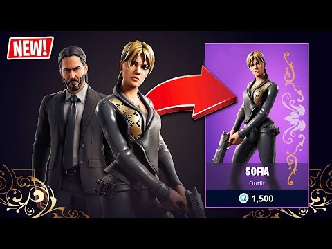 FORTNITE x JOHN WICK "SOFIA" SKIN!! (Fortnite Battle Royale) - UC2wKfjlioOCLP4xQMOWNcgg