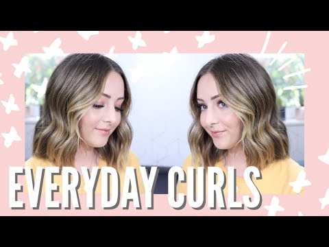 Everyday Loose Curls For Short Hair With A Straightener! - UCsWQWXOPongqZJM5D3B_oRQ