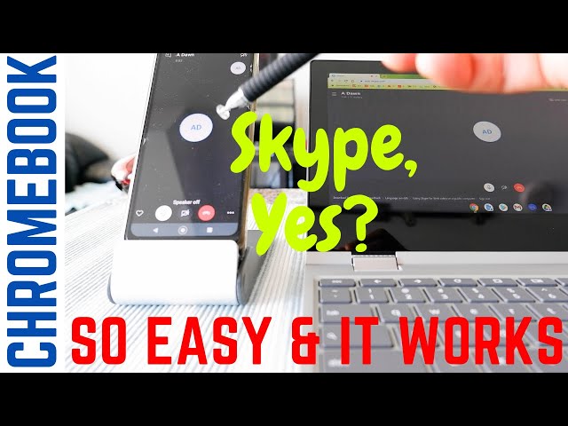 How to Use Skype for Chromebook
