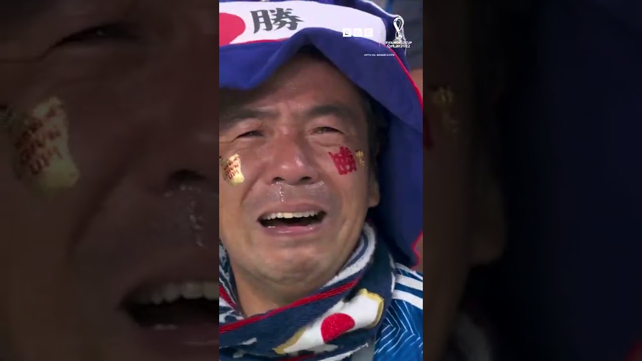 This is what finishing top of Group E means to Japan fans! 🇯🇵😍 – BBC Sport