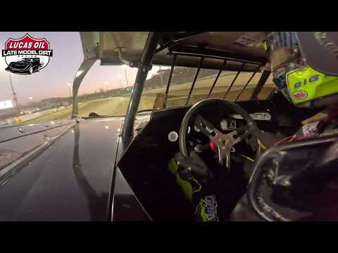 Lucas Oil Late Model Dirt Series | #76 - Brandon Overton - Qualifying | Eldora Speedway - dirt track racing video image