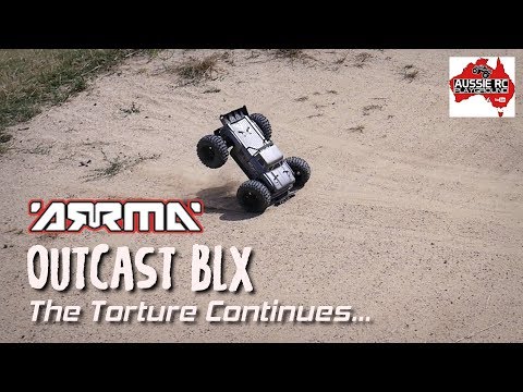 ARRMA OutCast 6S BLX with Trackstar Shocks and T-Bone Racing bumpers - UCOfR0NE5V7IHhMABstt11kA