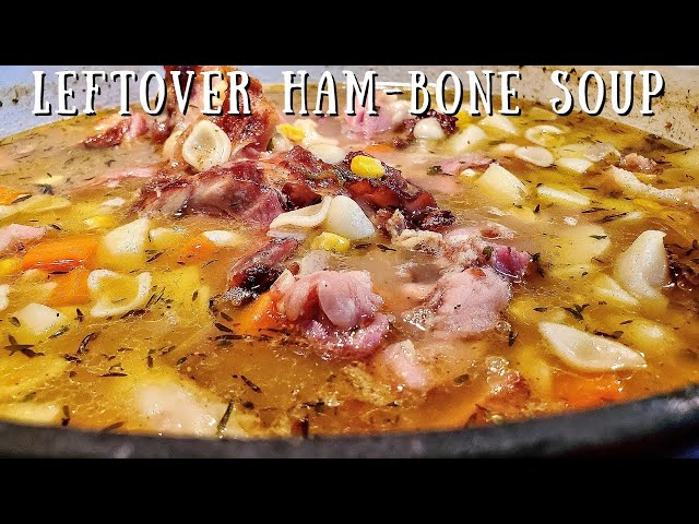 what to do with a ham bone besides soup