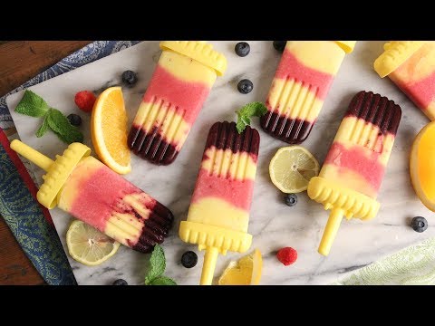 Rainbow Fruit Popsicle Recipe | Episode 1074 - UCNbngWUqL2eqRw12yAwcICg