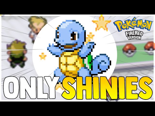 How rare are shiny Pokemon in fire red?