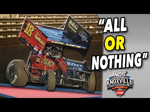 ALL OR NOTHING On Hard Knox Night | Knoxville Nationals - dirt track racing video image