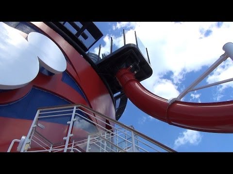 Disney Magic Cruise AquaDunk Slide Full Experience, Disney Cruise Line Reimagined - UCe-gHr2O_LP7t0YJYHZQZlg