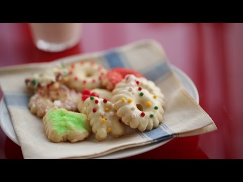 Holiday Glazed Spritz Cookies - Everyday Food with Sarah Carey - UCl0kP-Cfe-GGic7Ilnk-u_Q