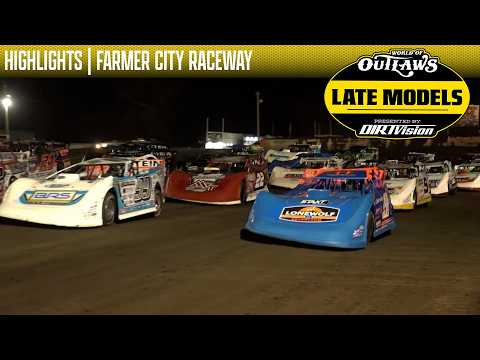 World of Outlaws Late Model Series | Farmer City Raceway | April 10, 2026 | HIGHLIGHTS - dirt track racing video image