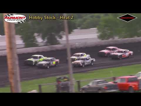 Hobby Stock &amp; SportMod | Fairmont Raceway | 6-8-2018 - dirt track racing video image