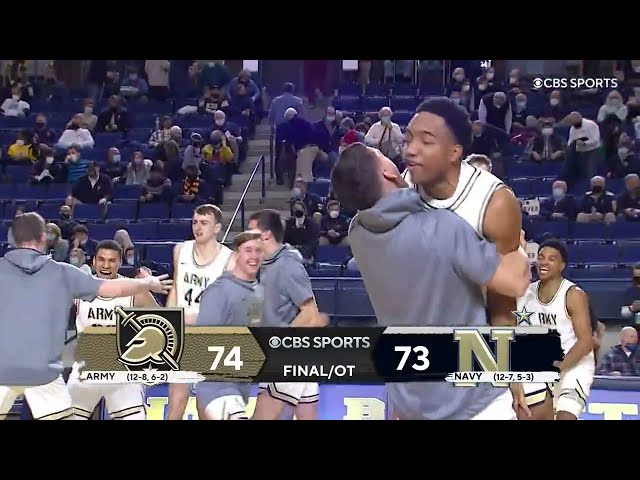 Army Defeats Navy in Basketball