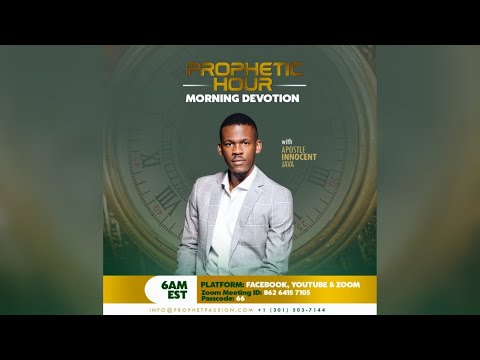 How To Operate In The Prophetic- PART 4- LIVE! with Apostle Innocent Java