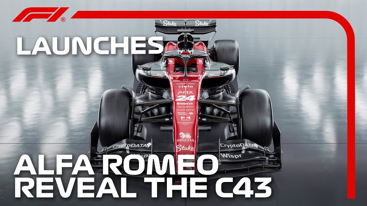 Alfa Romeo Show Off Mean-looking C43! | F1 Launches 2023
