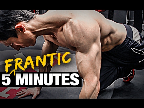 5 Minute Home Fat Burning Workout (FRANTIC FAT LOSS!) - UCe0TLA0EsQbE-MjuHXevj2A