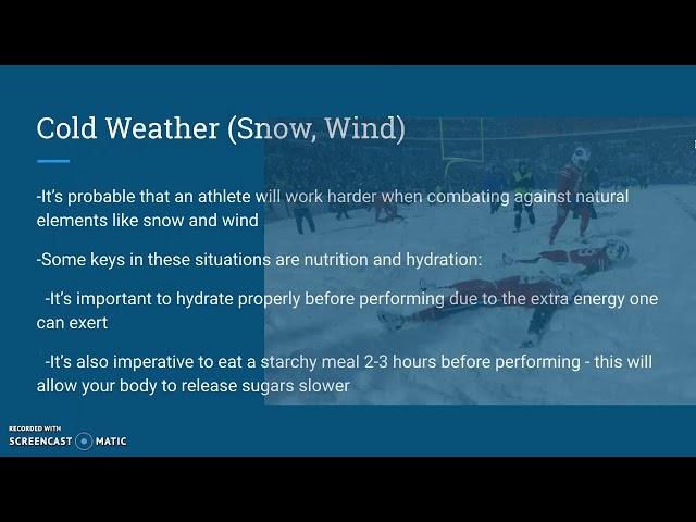 How Does Weather Affect Sports Performance?