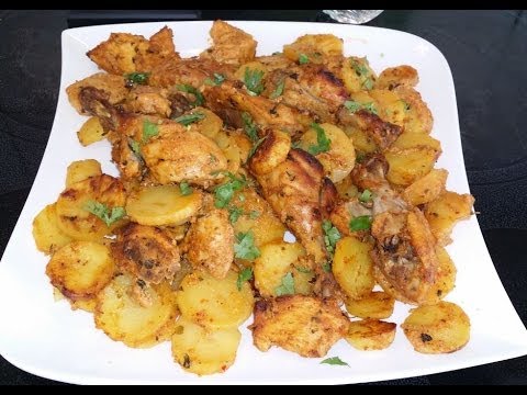 Roasted Chicken and Potato Bake / Cook With Saima - UCZ1YYnReRqDv-pYzYGVqh6g